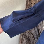 COS  navy tiered dress Photo 5