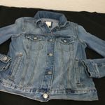LC Lauren Conrad Lauren Conrad Denim Jacket Women XS Blue Jean Classic Trucker Style Photo 1