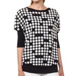 Akris Punto  Knit Wool Sweater Top Dolman Sleeve Lagenlook Size 8 Photo 0