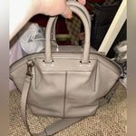 Alexander Wang  Emile Gray Leather Handbag with Crossbody Strap EUC. With dusty Photo 0