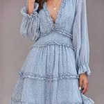 Adorable Carolina Blue Mini Dress Size L Photo 2