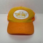 Boys Lie  Truck Hat Snap Back Orange Yellow Photo 0