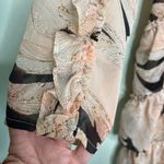 Luxxel  Blush Floral Ruffle Dress Ruffle Size Large Photo 6