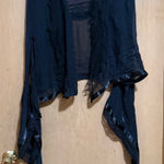 Stella McCartney  Midnight Black Sheer Shrug Photo 0