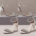 Anthropologie  BHLDN Nisha Heels Size 7 NWOT $138 Photo 13