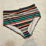 Torrid 1 striped smooth high waist swim bikini bottom SW2 2822 Photo 7