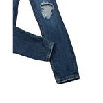 Free People Distressed Ripped Knees Skinny Jeans Size: 24/25 Womens Petite Fit Photo 3