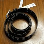 Alice + Olivia ๐๐ Eve Double Wrap Belt in Black Photo 10