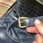 Fendi  vintage navy leather bag with skin Photo 2