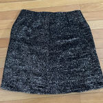 Hutch NWT Anthropologie  Black and Silver Sparkle Mini Skirt Photo 0