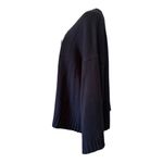 Wildfox  White Label Black 88 Sweater with Floral Design Small S Photo 2