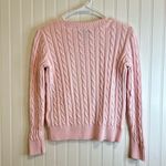 Ralph Lauren Polo  kids Light Pink Cable Knit Sweater. Size L 10-14. Photo 1