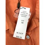 FORCYNTHIA Linen Asym Shirt Dress Photo 7