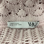 ZARA Light Pink Knit Sweater Photo 1