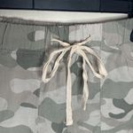 Thread & Supply pastel camo lyocell drawstring patch pocket mini shorts size S Green Photo 2