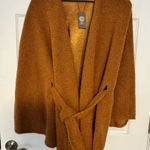 Vince Camuto  WRAP JACKET Sherpa brown tan teddy NWT one size Photo 0
