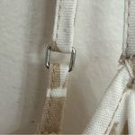 Gap  Women's Linen Blend Pintuck Palm Print Cami Tank Top Tan &‎ White Size Small Photo 5