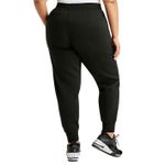 Bebe  Sport Women Black Jogger Rhinestone Y2K Glam Pants Size 3X Plus Photo 1