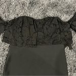 Venus 🌺NWT  BLACK BODY CON OFF THE SHOULDER MAXI DRESS SIZE LARGE🌺 Photo 3