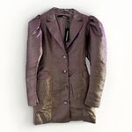 NEW Rotate Birger Christensen Fonda Metallic Puff Photo 9