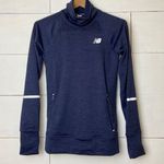 New Balance Heat Navy Blue Pullover. Size XSMALL. EUC Photo 0