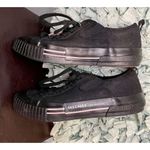 Skechers Womens Black & Pink Sneakers SZ7.5 Los Angeles New Moon Total Eclipse Photo 6