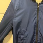 Anthropologie  Juneworthy Bomber Blue Jacket Photo 3
