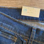 Old Navy  Dark Wash Boyfriend Straight Cuffed Jeans Size 18 NWT Photo 4