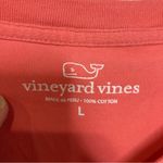 Vineyard Vines salmon long sleeve t-shirt size large 100% cotton casual Photo 2