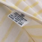 Yellow and white stripe romper Size M Photo 3