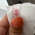 PEARL by Lela Rose button front‎ poplin dress with collar White Women’s SIZE 6 Photo 3