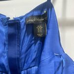 House Of Harlow 1960 Mini Dress Women's Cobalt Blue Satin NEW With Tag SiZe XS Photo 2