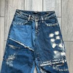 Jaded London  Distressed Patchwork Jeans Photo 5