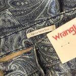 Wrangler NWT  High Rise Fierce Flare Paisley AOP Paisley Print Cowgirl 18X32 Photo 5