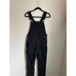 Levi's Black Denim Overalls Bib 29 Medium Boho Grunge Cozy Layers Scandi Preppy Photo 1