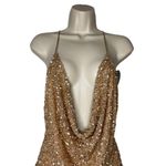 RETROFETE X REVOLVE MICH SEQUIN DRESS NUDE L Size L Photo 6