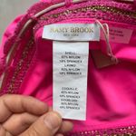 Ramy Brook NWT  Riley‎ Neon Pink Bikini Bottom Gold Crochet Detail Size Large Photo 1