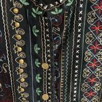 Vintage Units Embellished Embroidered Vest Size L Red Size L Photo 1