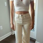 Brandy Melville White  Wrap Top Photo 0