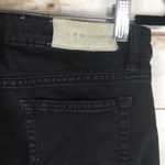 IRO  Freddy Black Flare Fringe Jeans Low Rise Photo 2