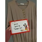 Zenana Outfitters Plus Size Jogger Jumpsuit Brown Long Sleeve Elastic Waist Chic 1X Photo 7