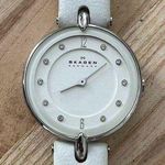 Skagen Hiromichi Konno Special Edition Ladies Watch White Dial Crystal Markers Photo 0
