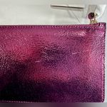 Kate Spade NWT Lucy metallic wristlet - dark raspberry (see description) Photo 2