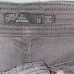 prAna shorts flat front back/front pockets button/zip closure size 12 Photo 6