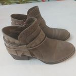 Sugar Thunderome Brown Ankle Boots Shooties 7 Western Casual Costal Cowgirl Boho Photo 5