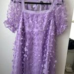 Entro Purple Mini Dress Photo 0