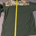 Habit  green/camo 1/4 zip pull over fleece long sleeve size Medium Photo 6