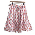 J.Crew  Tiered Faux Wrap Print Skirt Photo 3