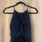 Reverie Navy Blue Evening Gown Size 2 Photo 1