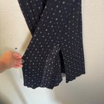 Mauvette Shirt Dress Blue Print 3/4 Sleeve Boho Button Down‎ Size XL Office Prep Photo 4